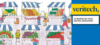 Je mange de tout..., livre Veritech