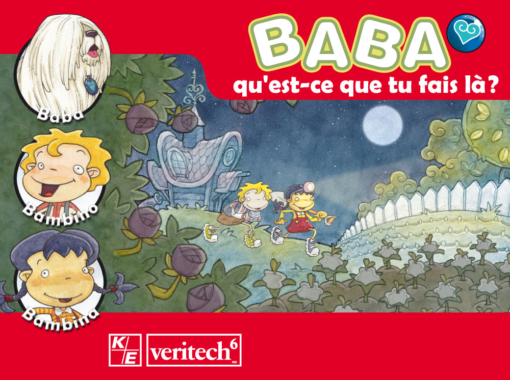 Baba qu'est-ce que tu fais là?, livre Veritech