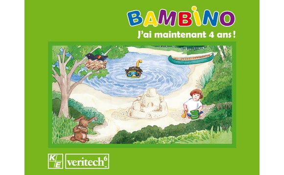 Bambino j'ai déjà 4 ans Fleur, livre Veritech