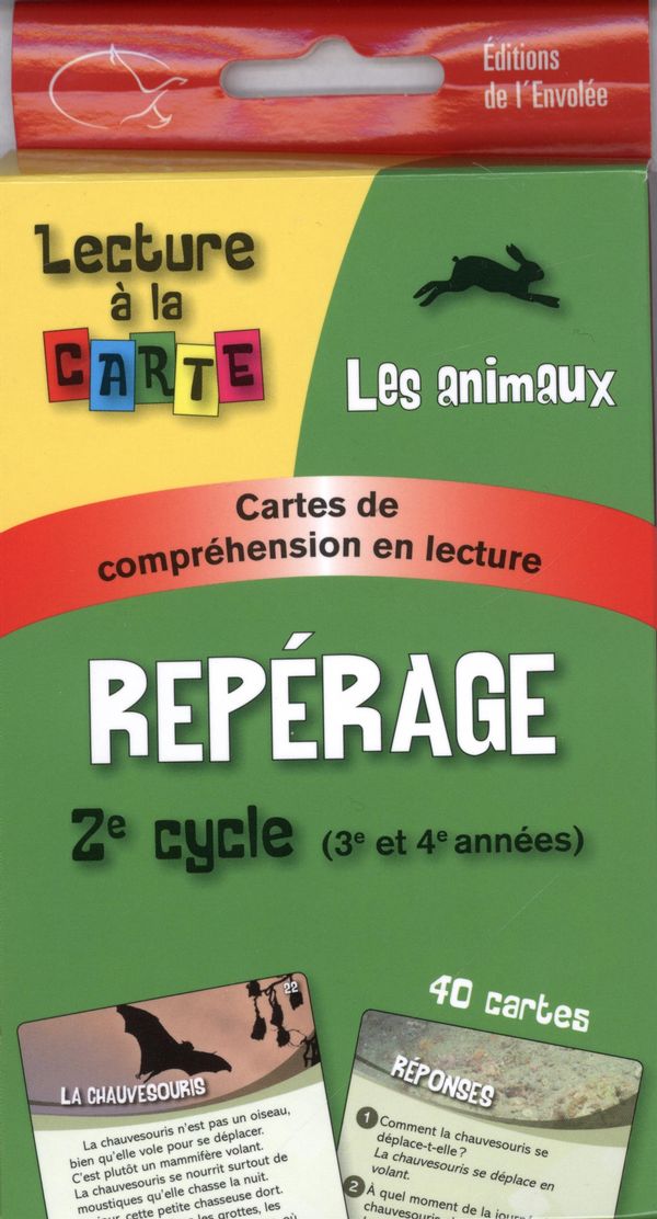Repérage 2e cycle Compréhension de lecture
