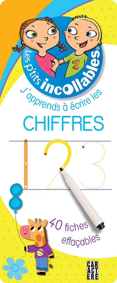 Les Incollables J'apprends les chiffres