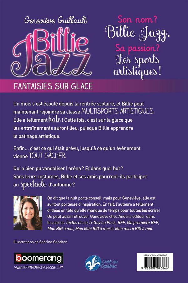 Billie Jazz 07 Fantaisies sur glace