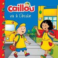 Caillou va à l'école