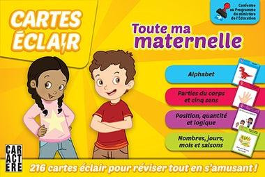 Coffret Cartes éclair Maternelle