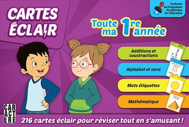 Coffret Cartes éclair 1ère année