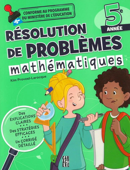 Résolution de problèmes 5e année