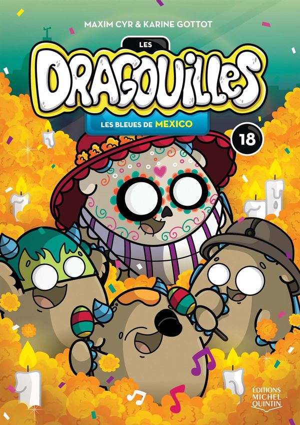 Dragouilles 18 Les bleues de Mexico