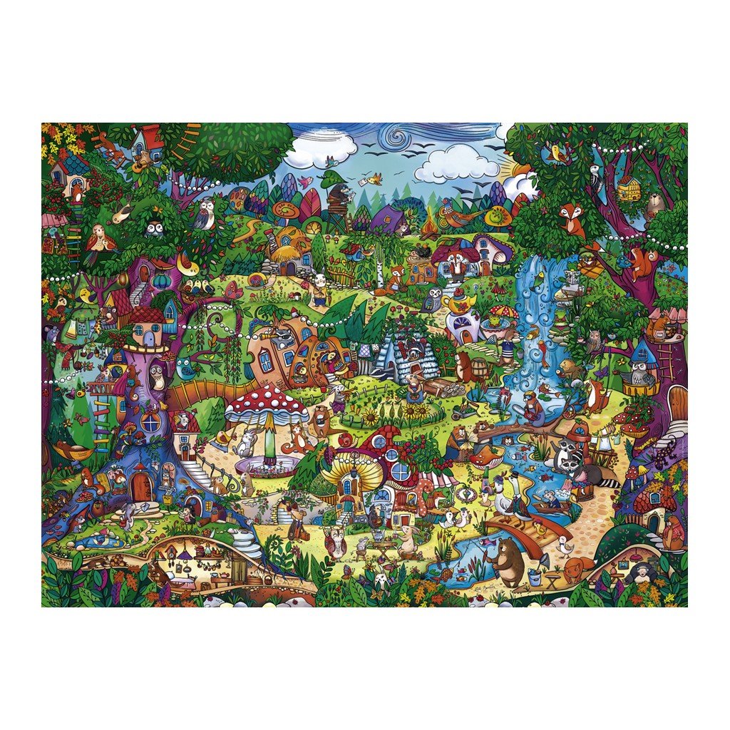 Casse-tête de 1500 pièces - Wonderwoods Berman