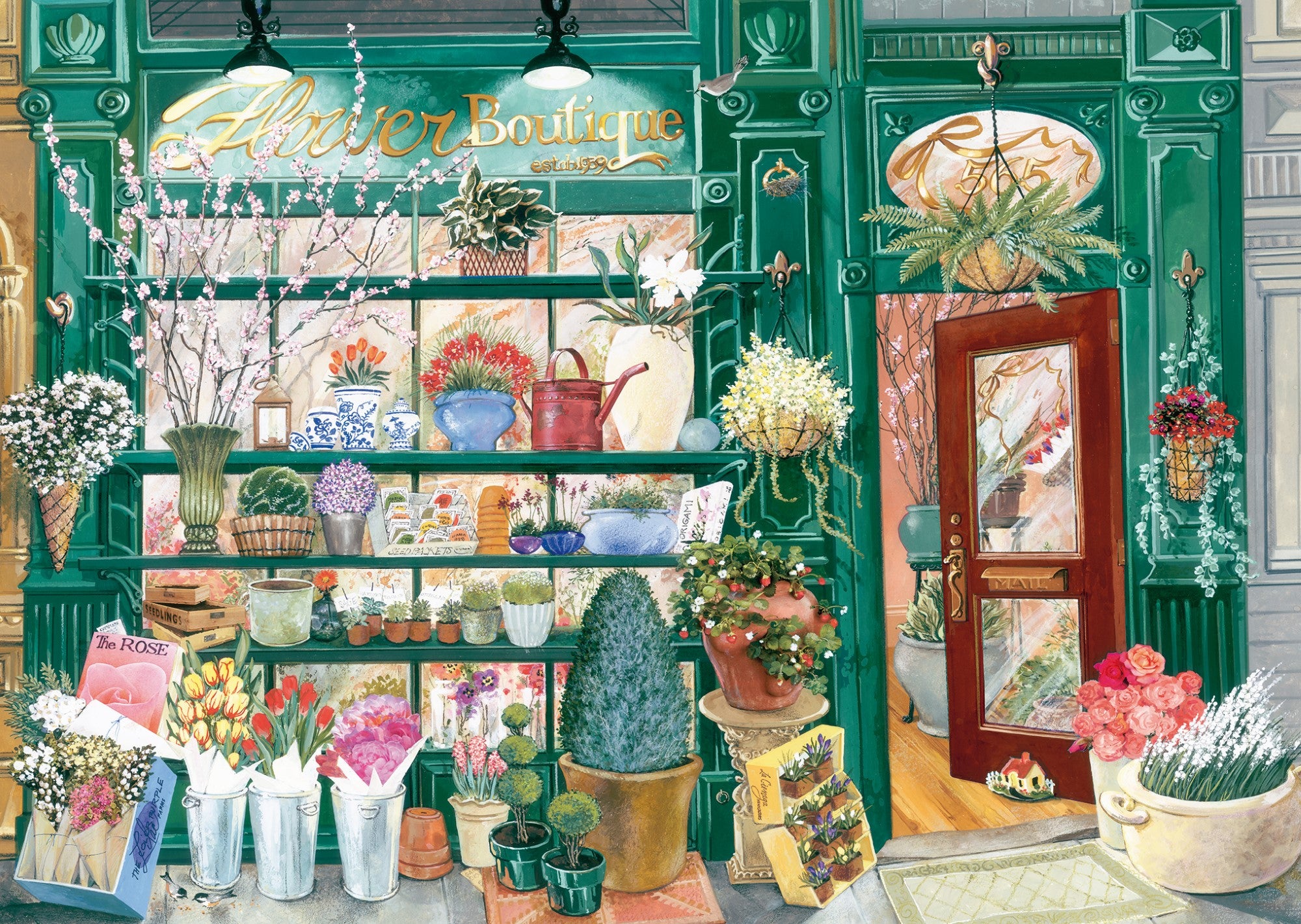 La boutique de fleurs - 300 pièces XXL
