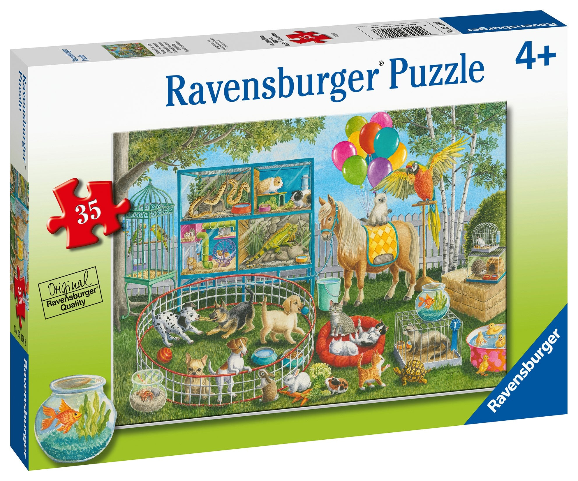 La foire des animaux - Casse-tête de 35 pièces