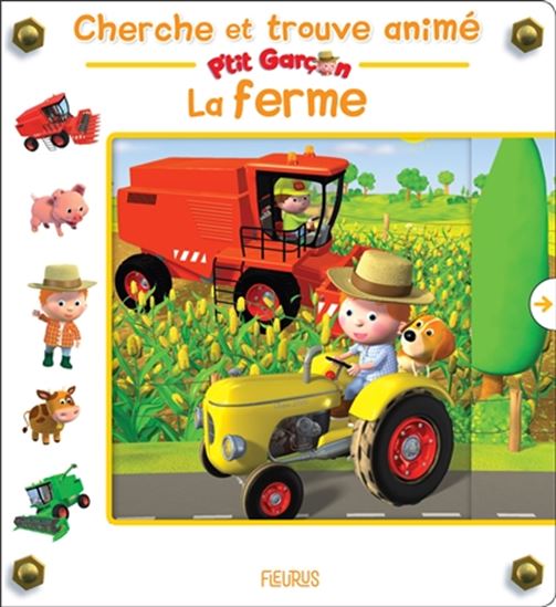 La ferme Cherche et trouve animé