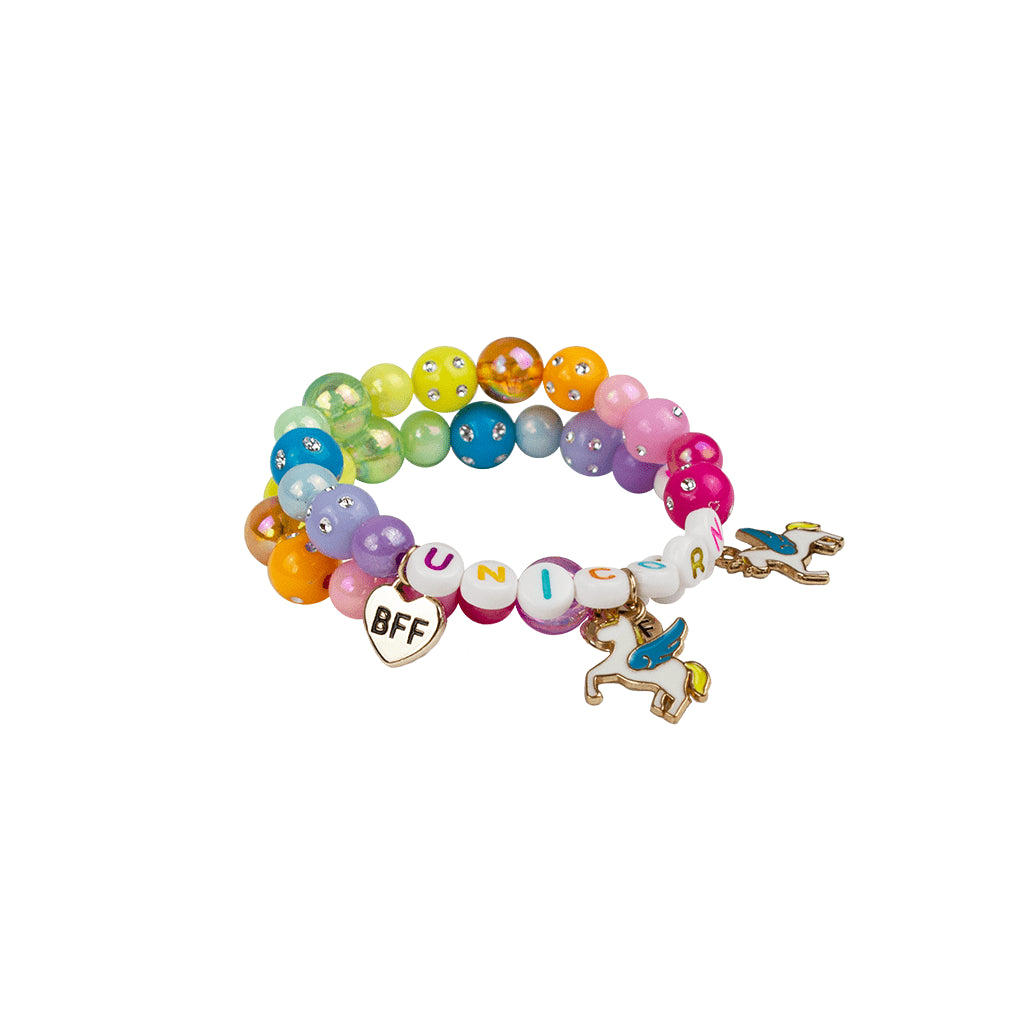 Ensemble 2 bracelets Licornes BFF