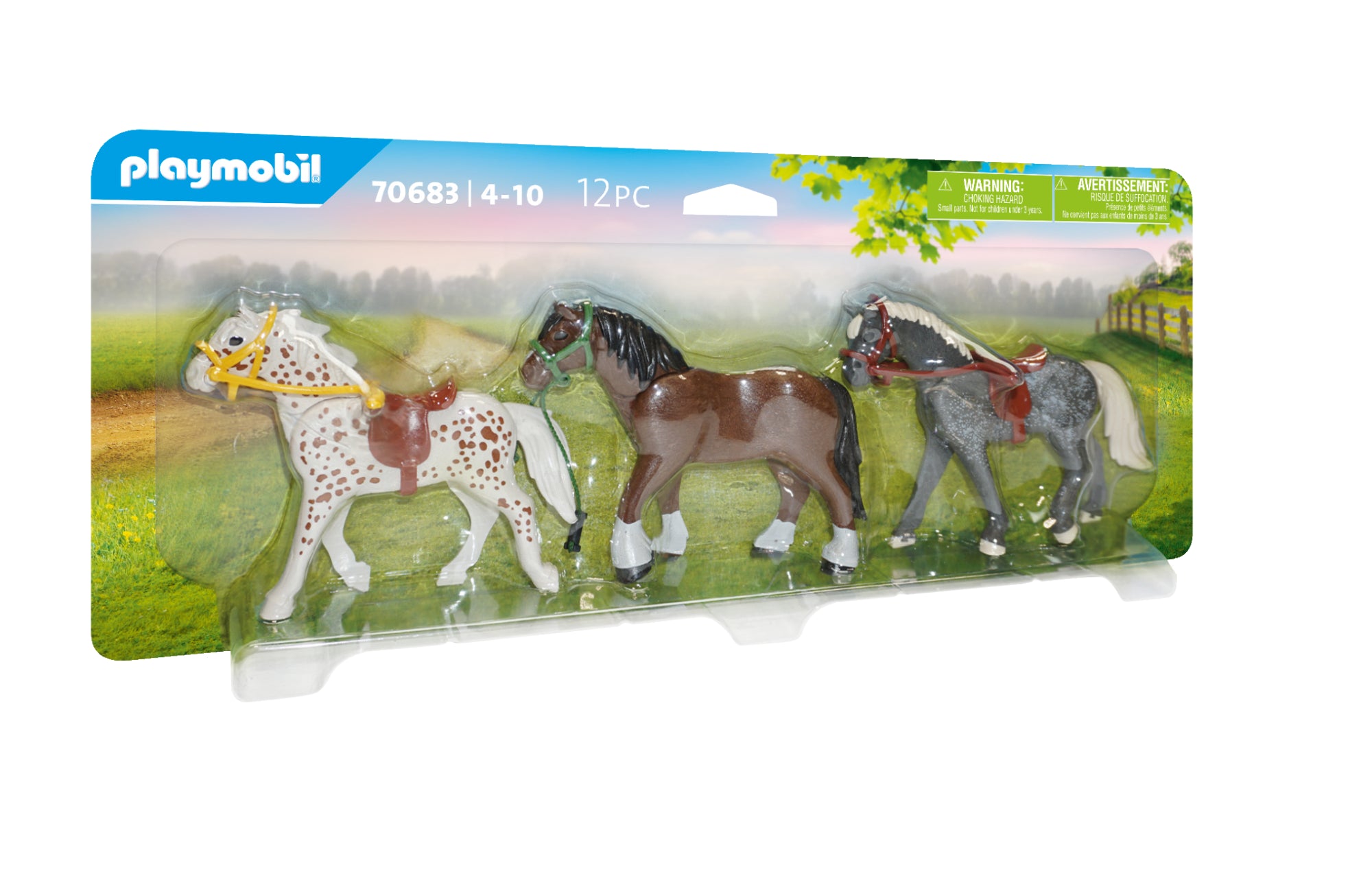 3 chevaux Playmobil