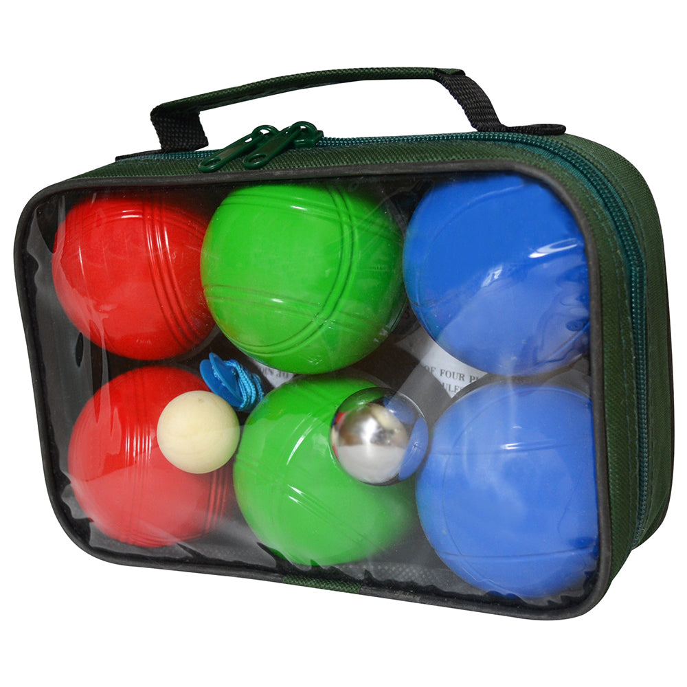 Jeu de pétanque - Couleur (Paquet de 6) 2 couleurs