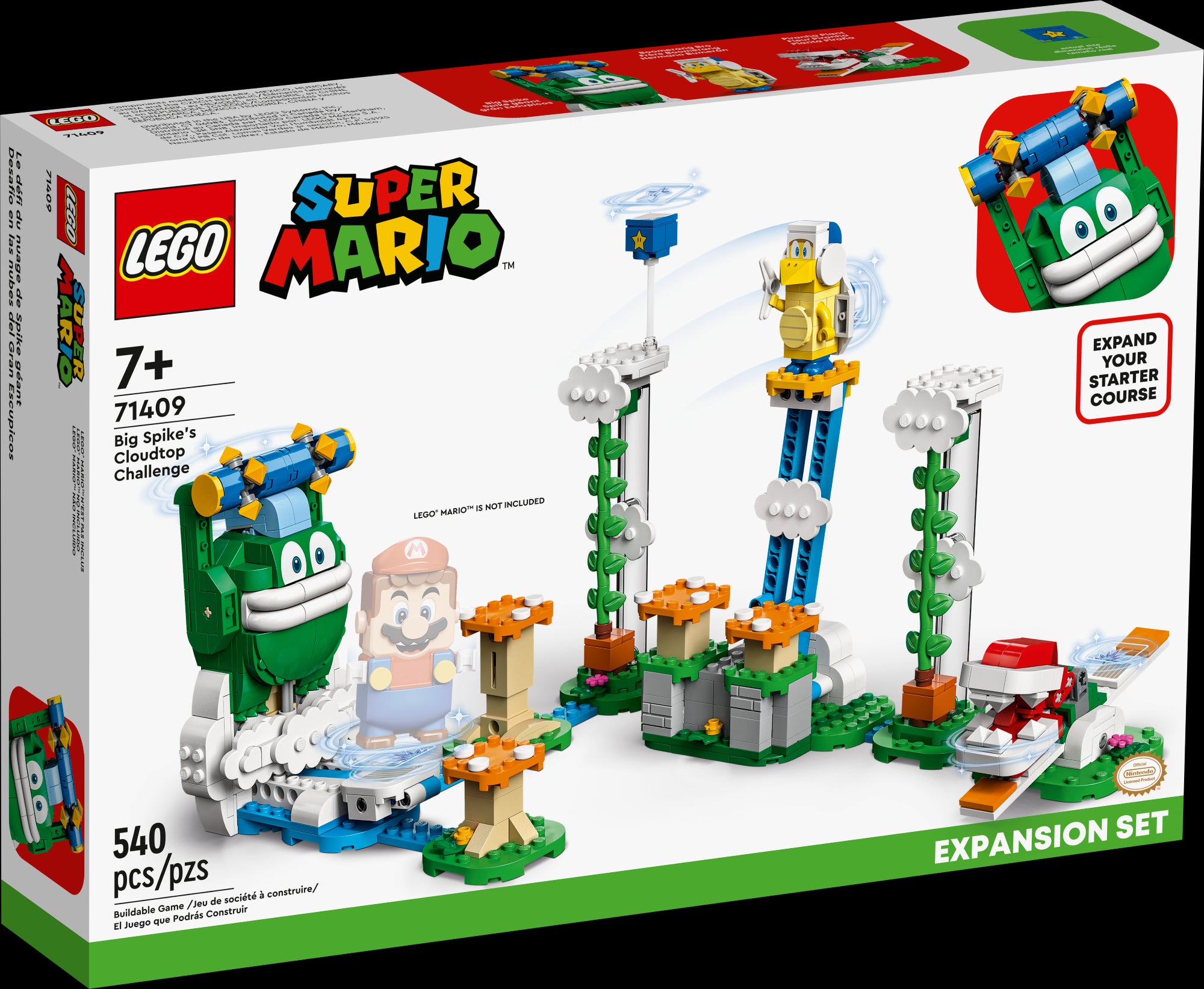 Ensemble d'extension Défi du nuage de Spike géant