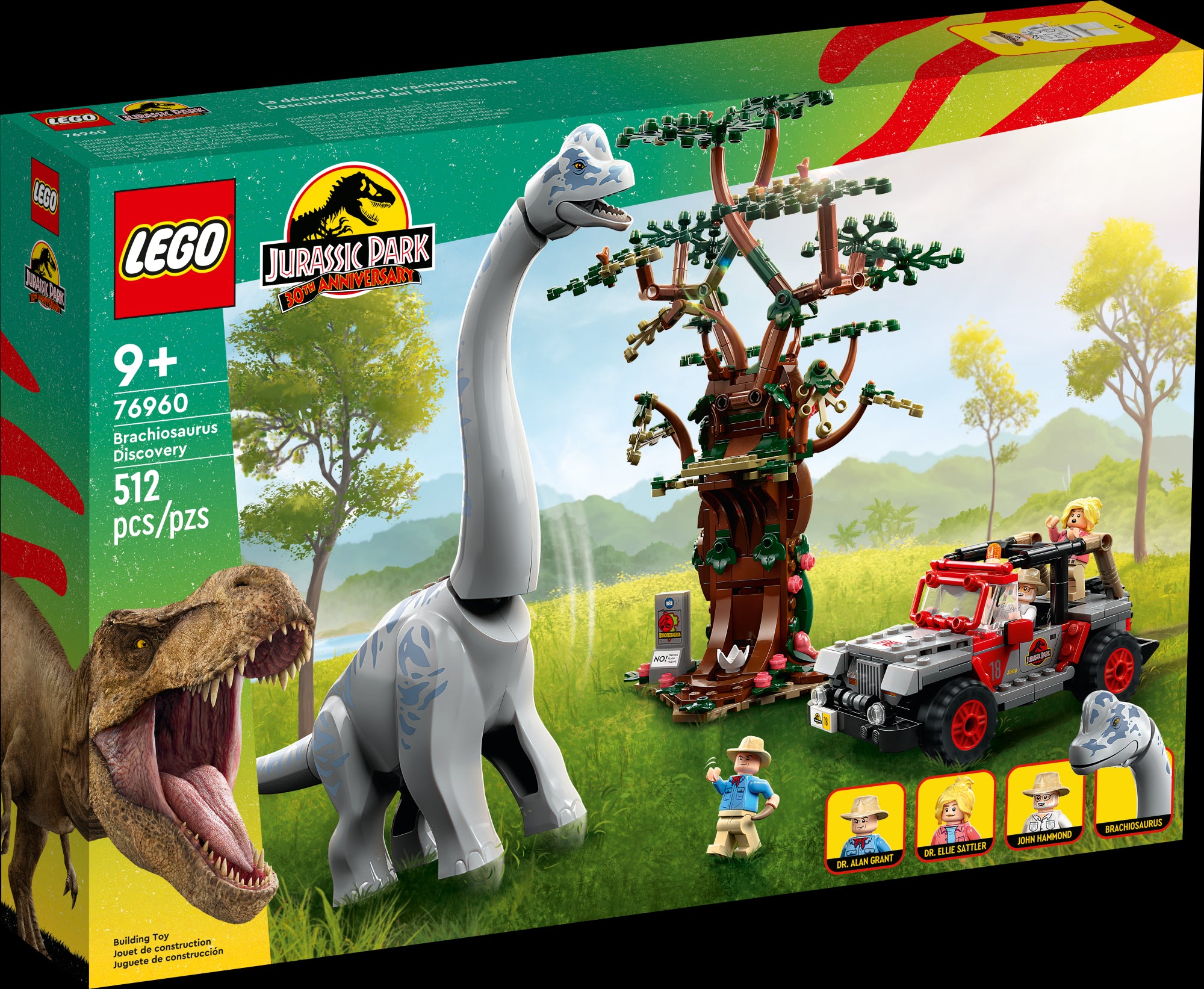 LEGO® Jurassic World™ 76960 La découverte du brachiosaure