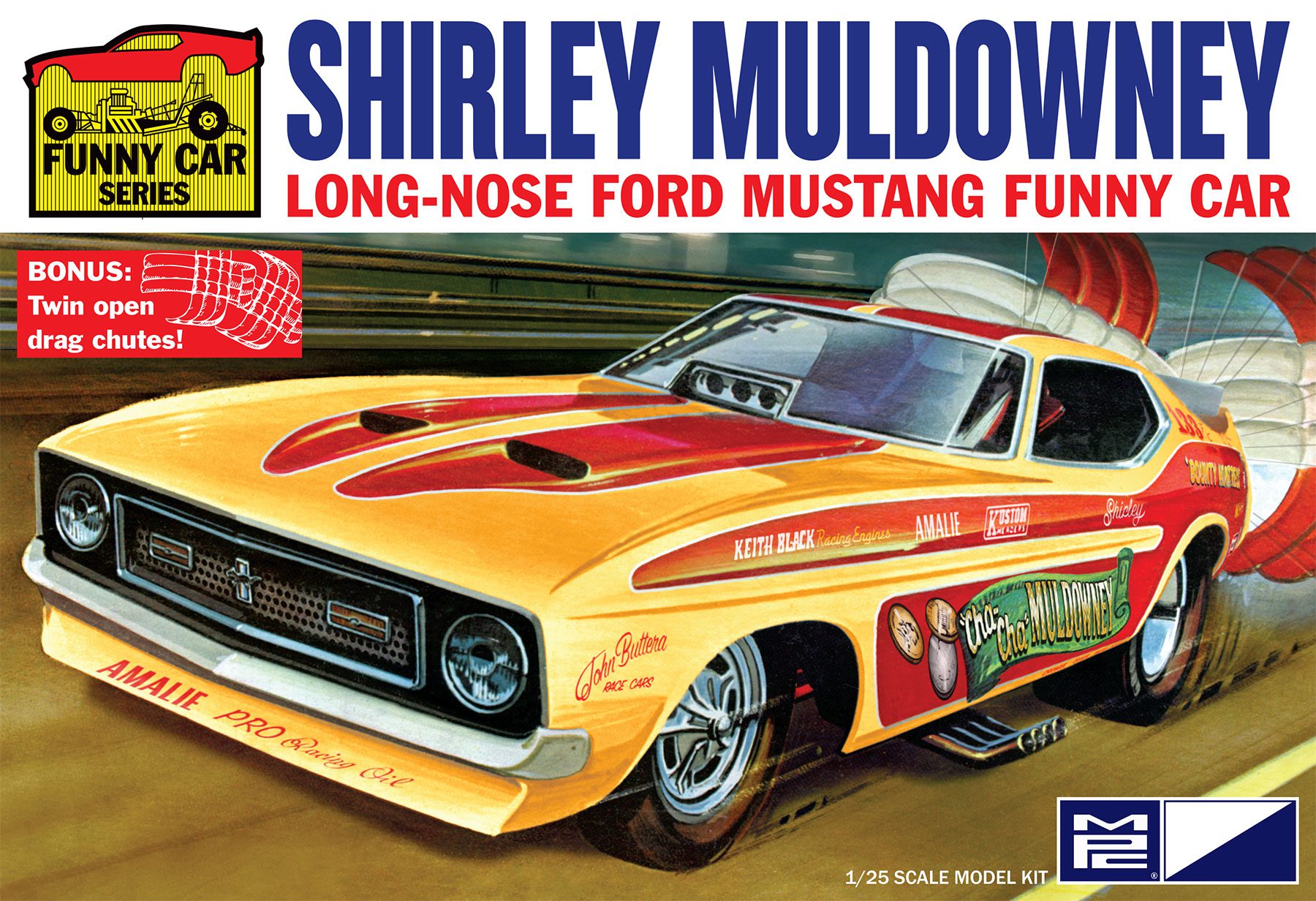 Modèle à coller muldowney ford mustang fc 1/25
