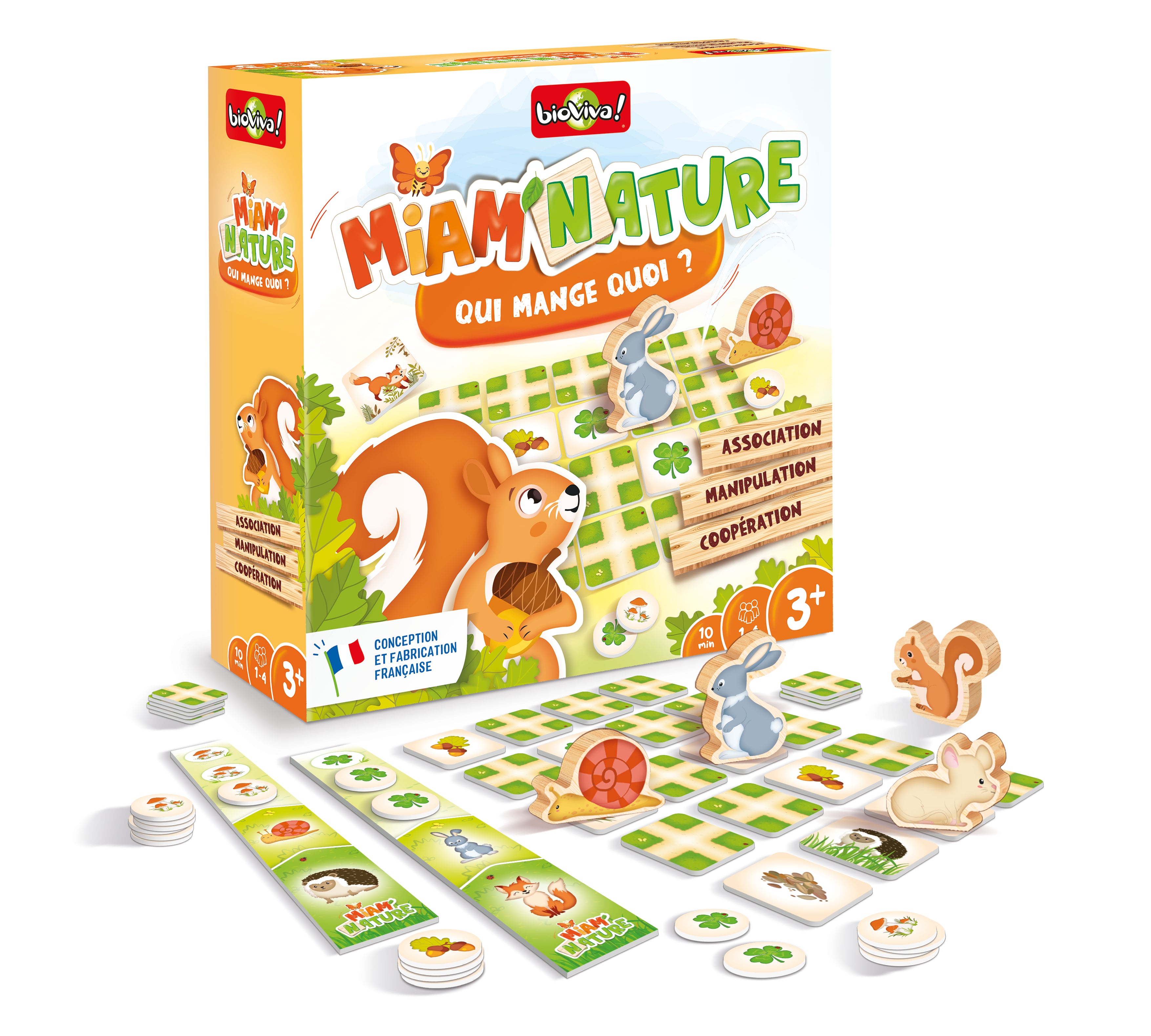 Miam'Nature Qui mange quoi ?