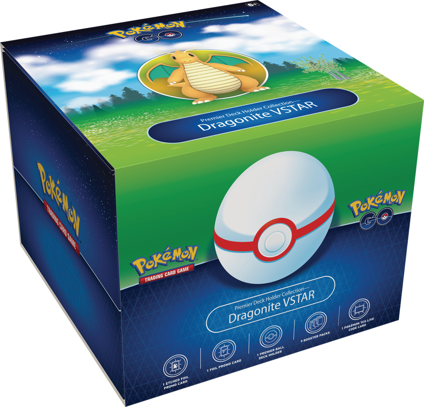 Pokémon Go Premier Deck holder Dragonite Vstar