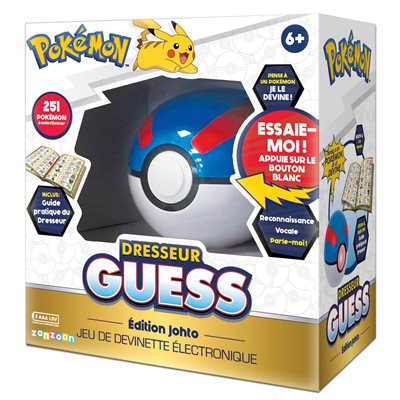 Pokémon dresseur Guess Édition Johto (VF)
