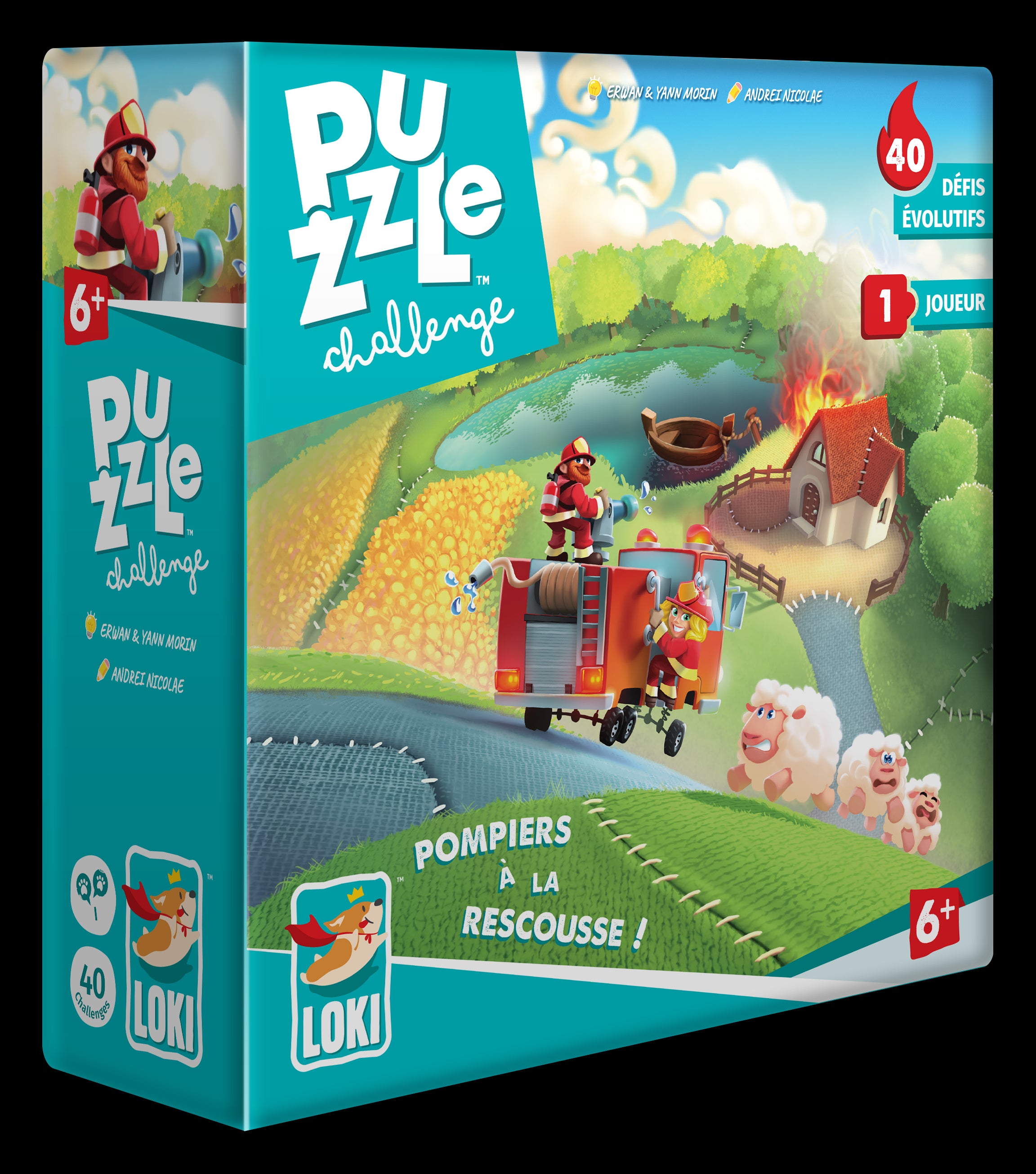 Puzzle Challenge Pompiers à la rescousse