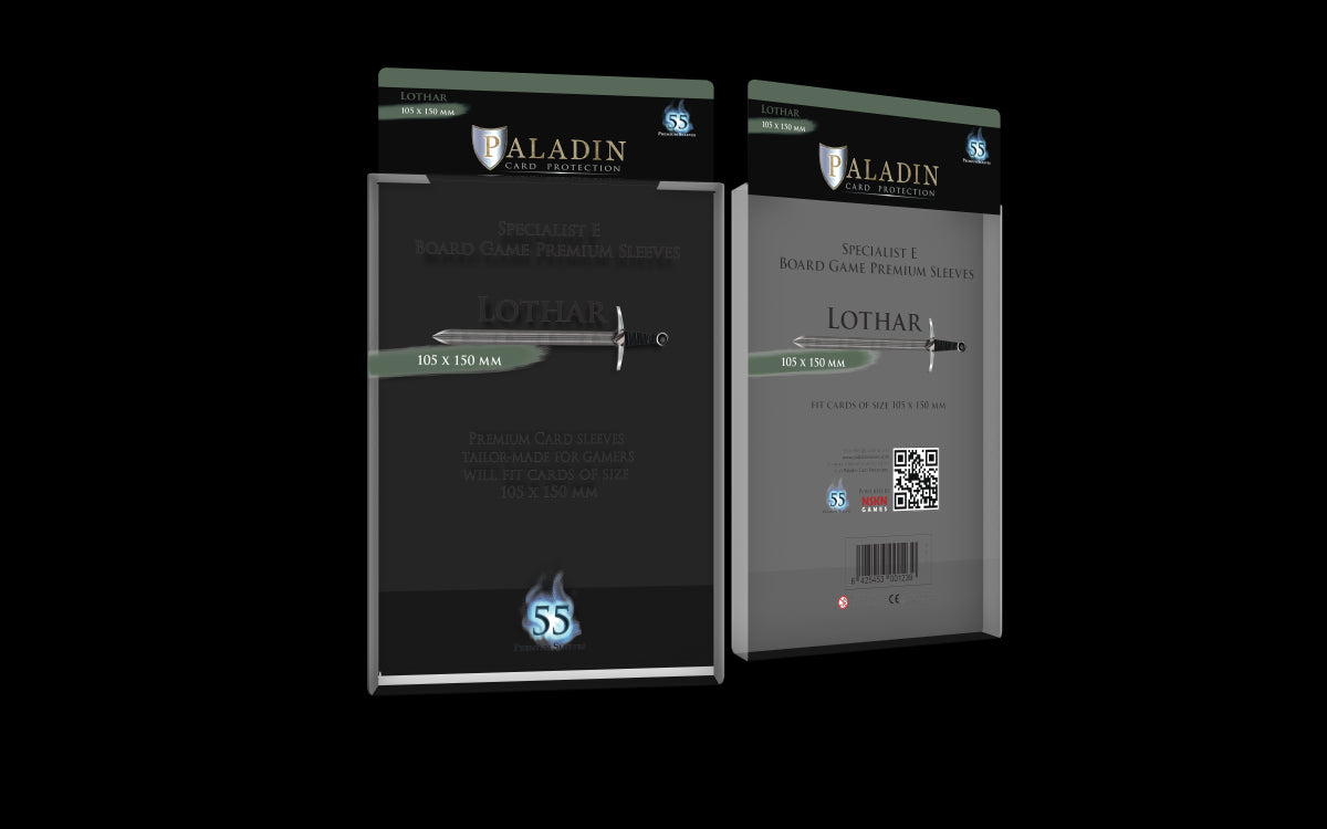 Protecteurs de carte Paladin premium 105mm x 150mm