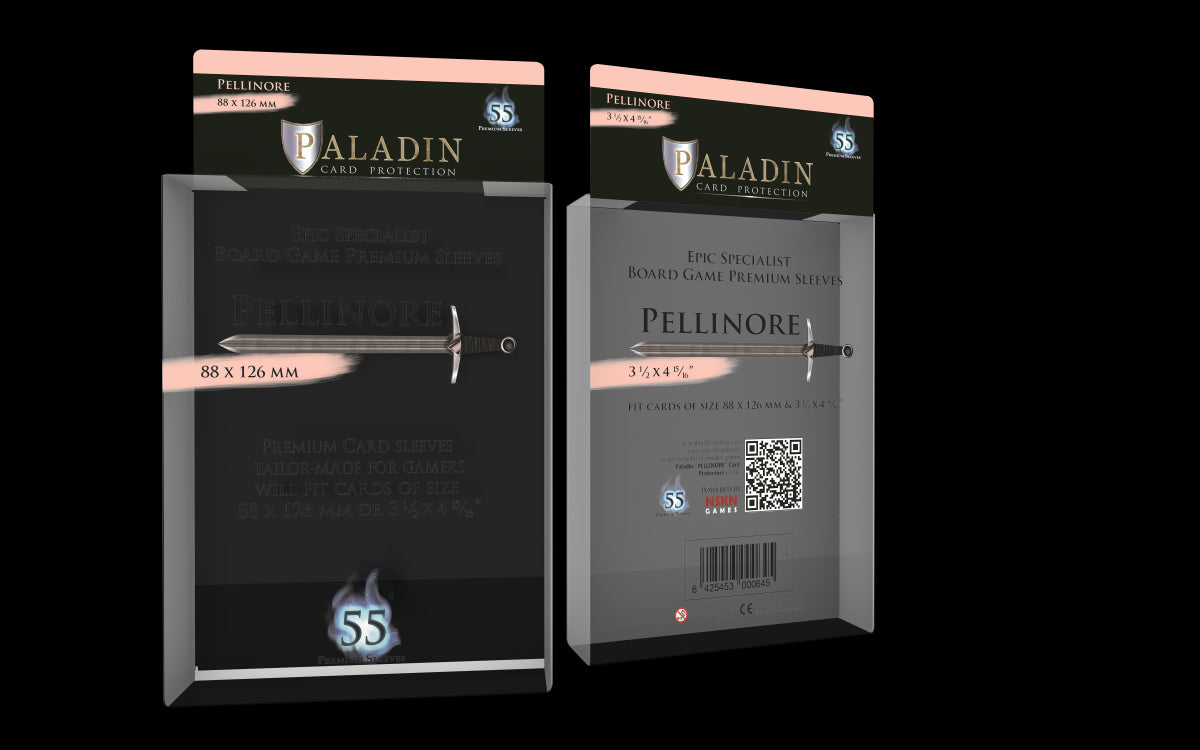 Protecteurs de carte Paladin premium 88mm x 126mm