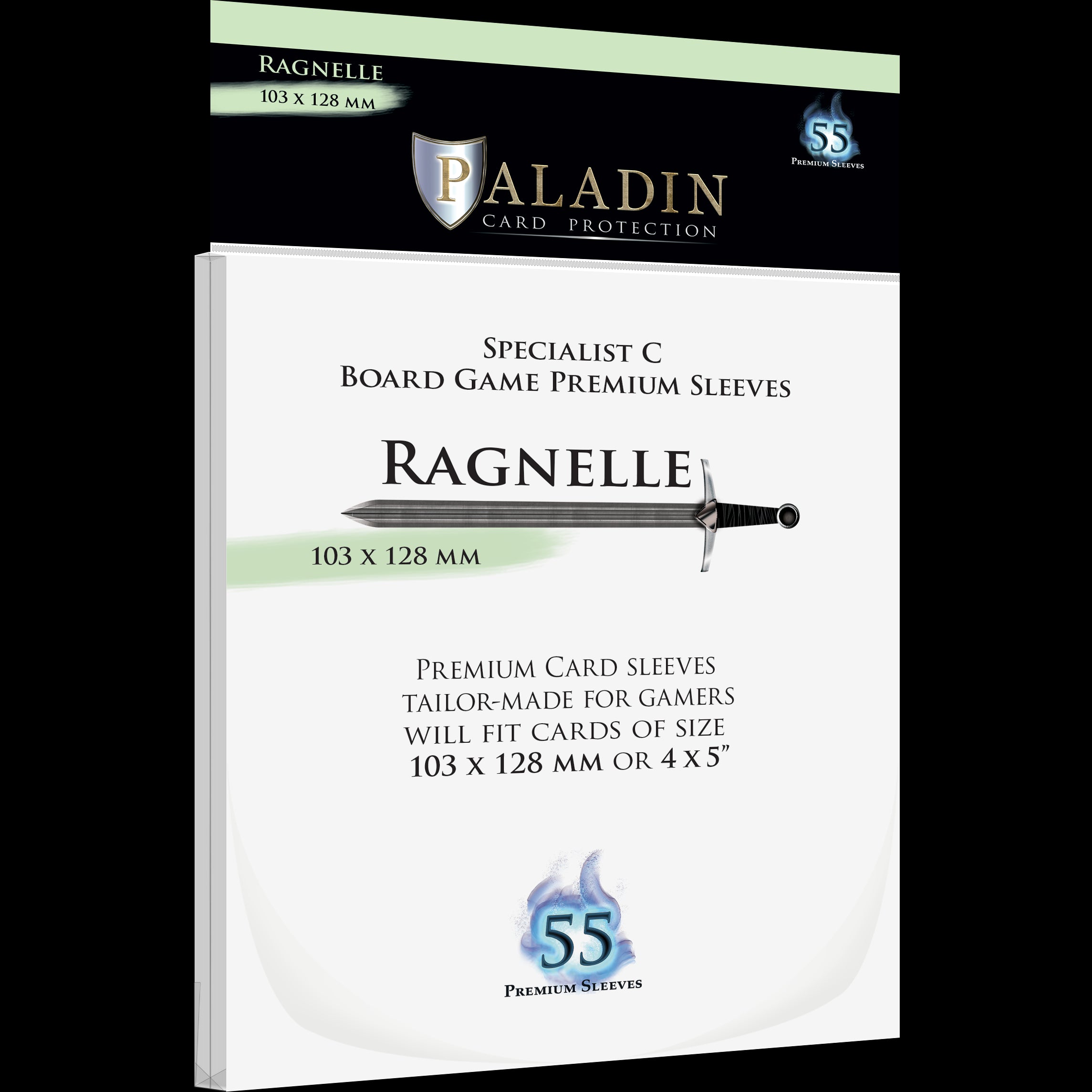 Protecteurs de carte Paladin premium 103mm x 128mm