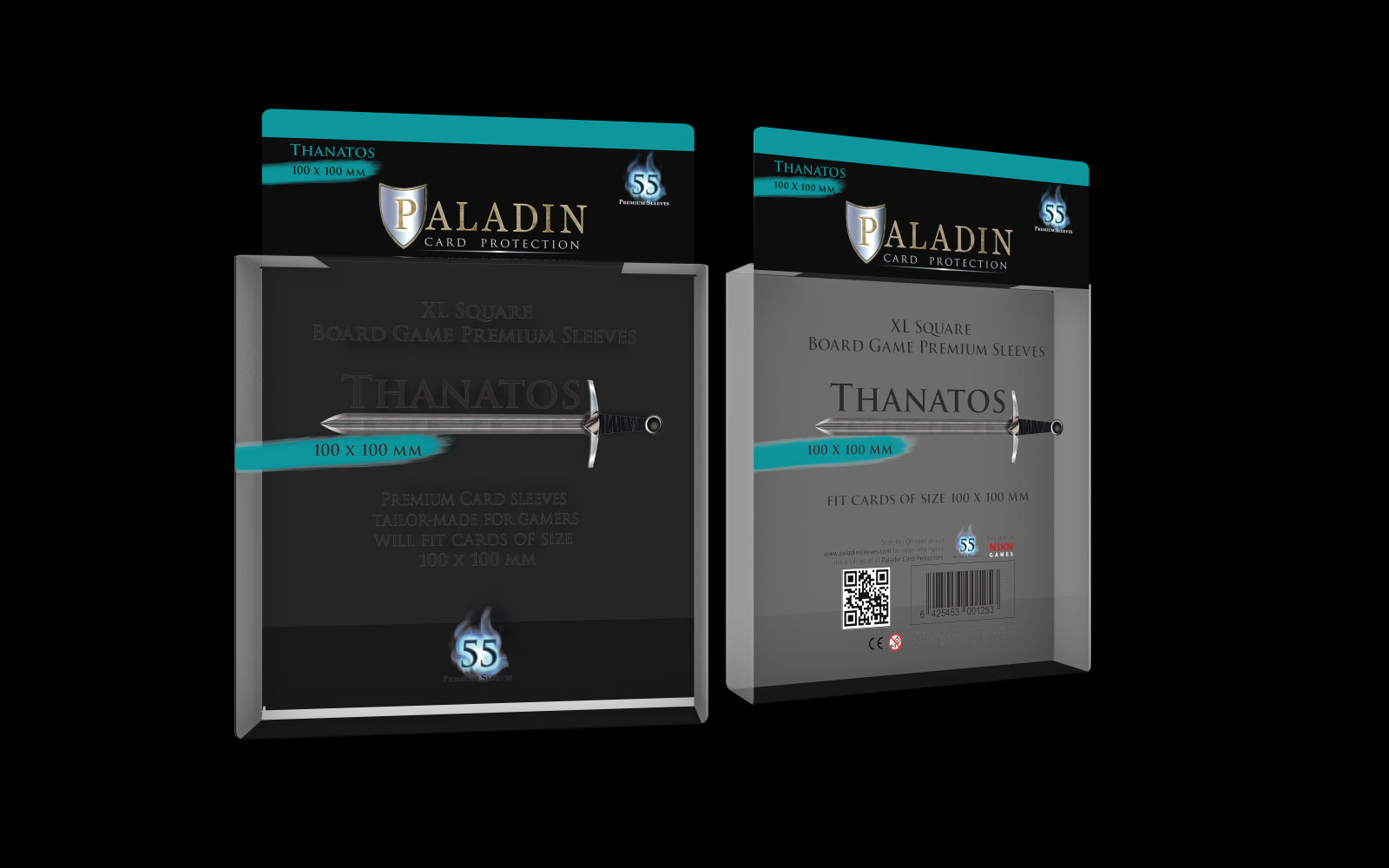 Protecteurs de carte Paladin premium 100mm x 100mm