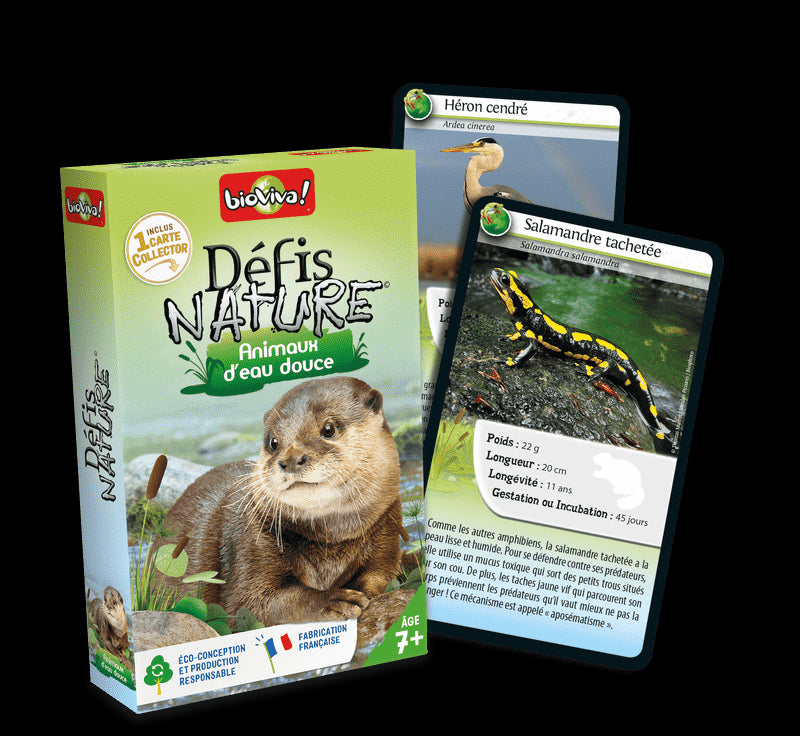 Défis nature Animaux d'eau douce