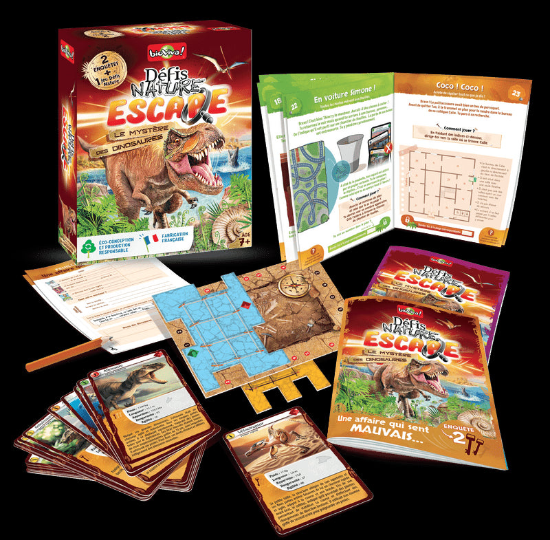 Défi nature escape Dinosaures