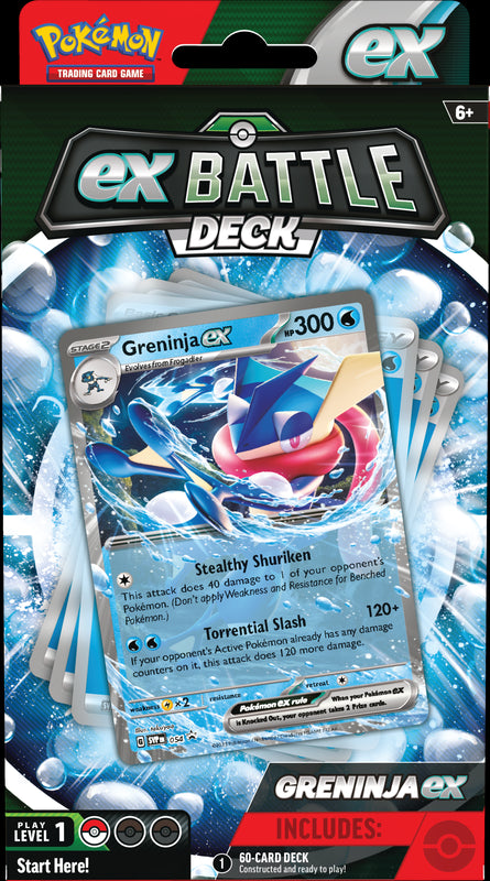 Pokémon Battle deck Kangaskhan Ex Greninja Ex