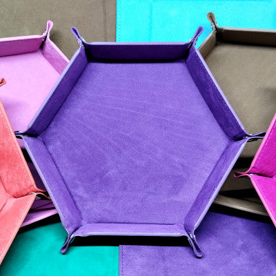 Piste de dés hexagonale