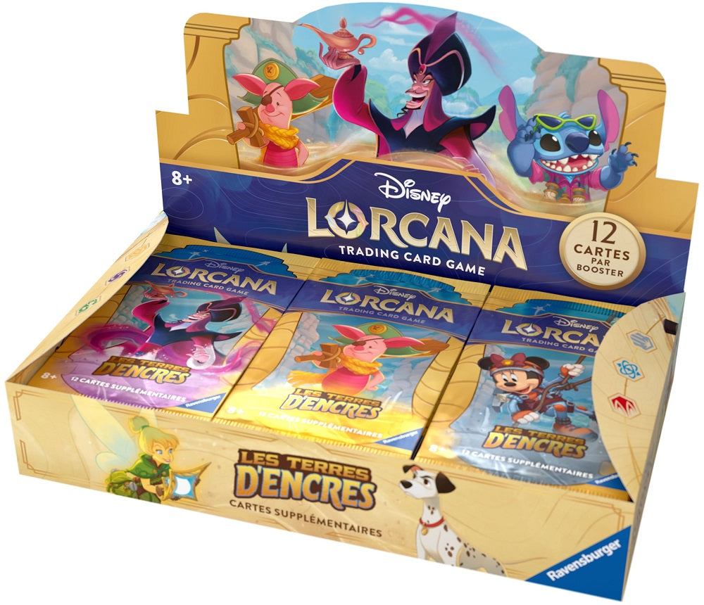 Lorcana 3 Les terres d'encre booster (VF)