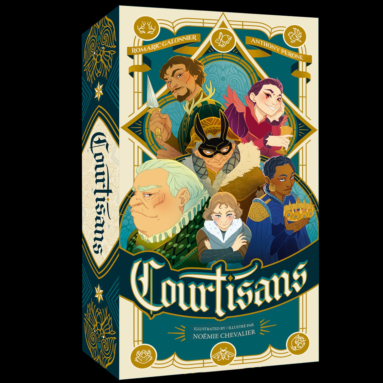 Courtisans (Bilingue)