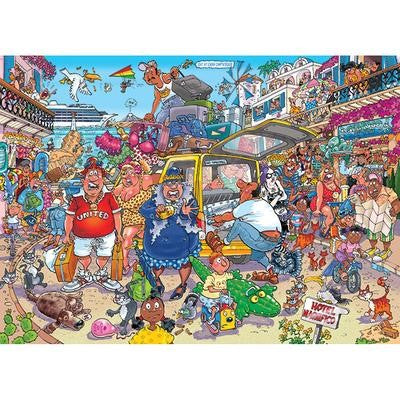 Wasgij 37, Holiday Fiasco, 1000 pièces