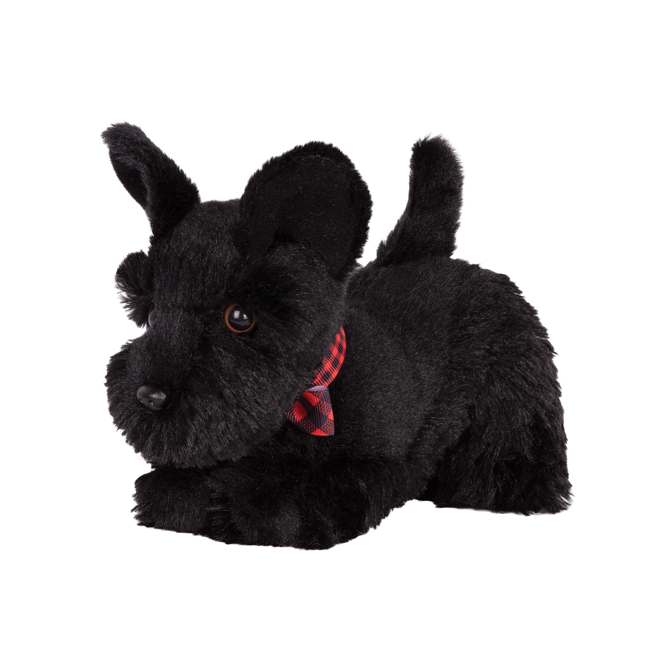 Chiot Scottish Terrier en peluche 15 cm