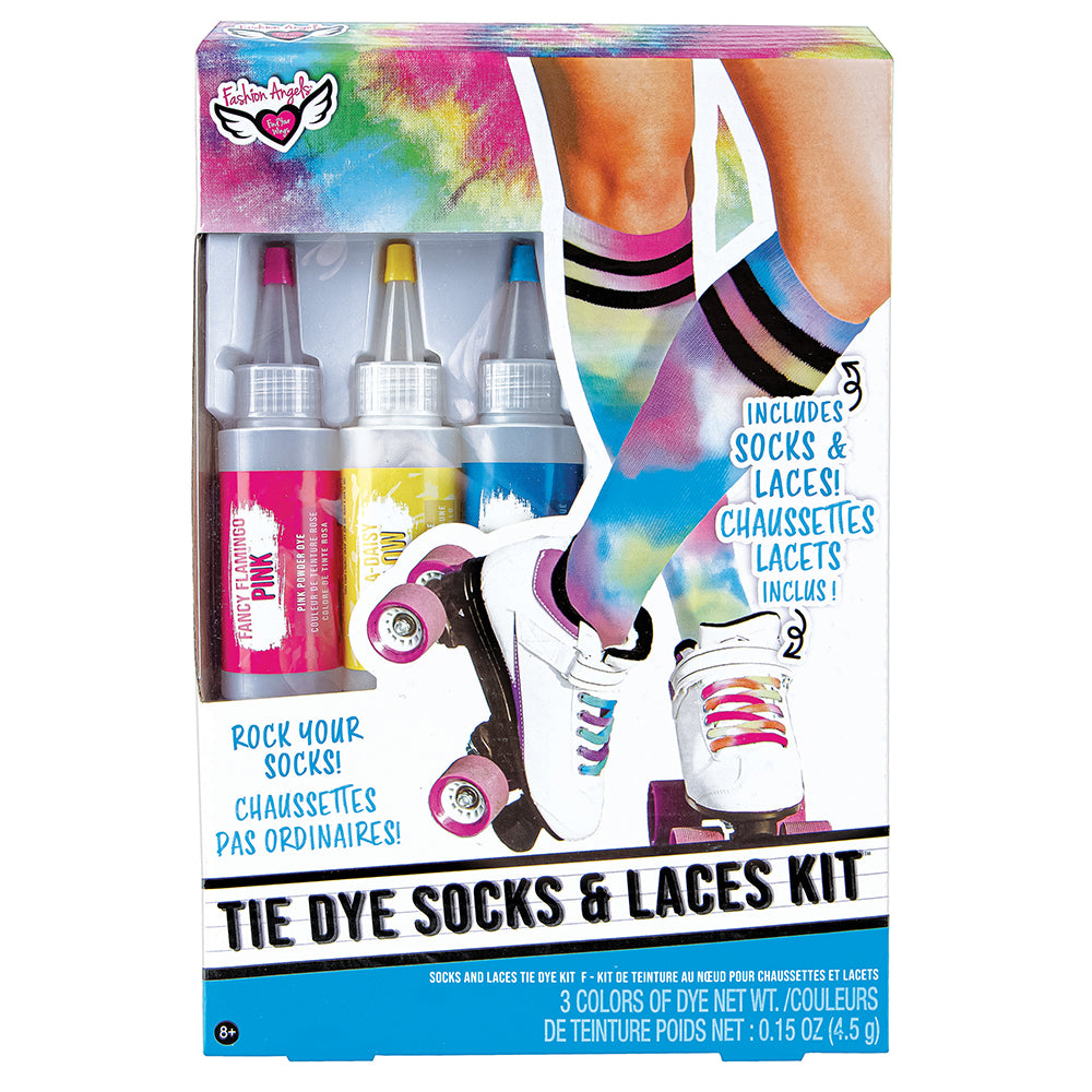 Paire de bas et lacets Tye Dye