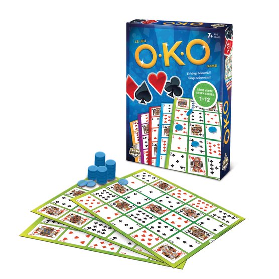 O.K.O Vert le jeu série de 1 à 12