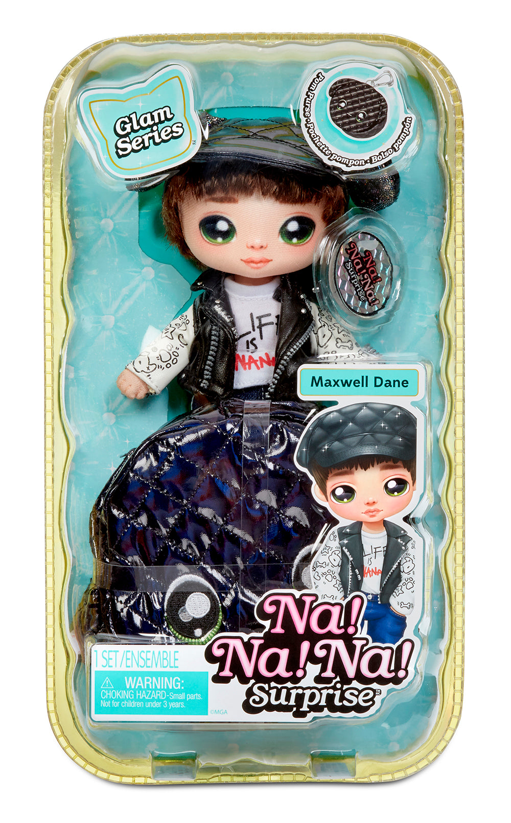 Na!Na!Na! Surprise 2 en 1 Pom Glam Maxwell Dane