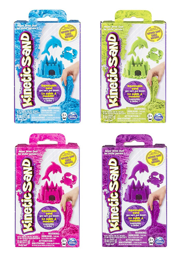 Kinetic Sand - Boite de couleurs assortis