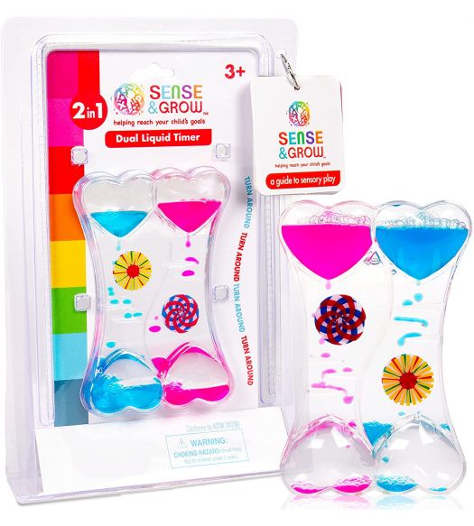 Sablier liquide - double