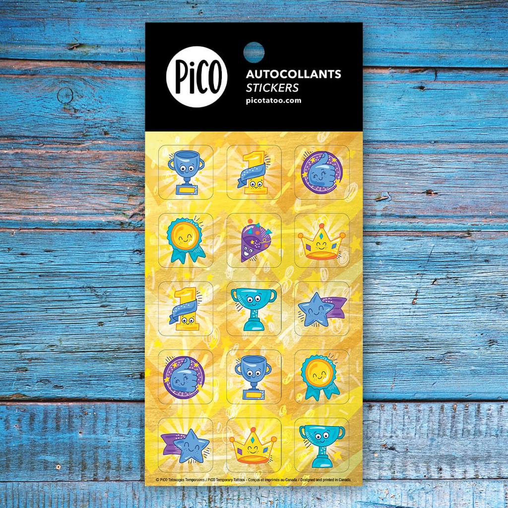 Autocollants - Bravo ta victoire