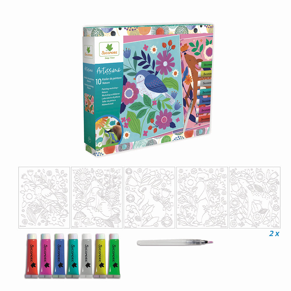 Artissimo - 10 Tableaux Atelier de peinture Nature