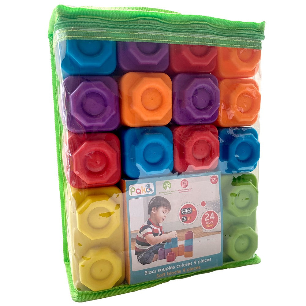 Blocs souples à construire