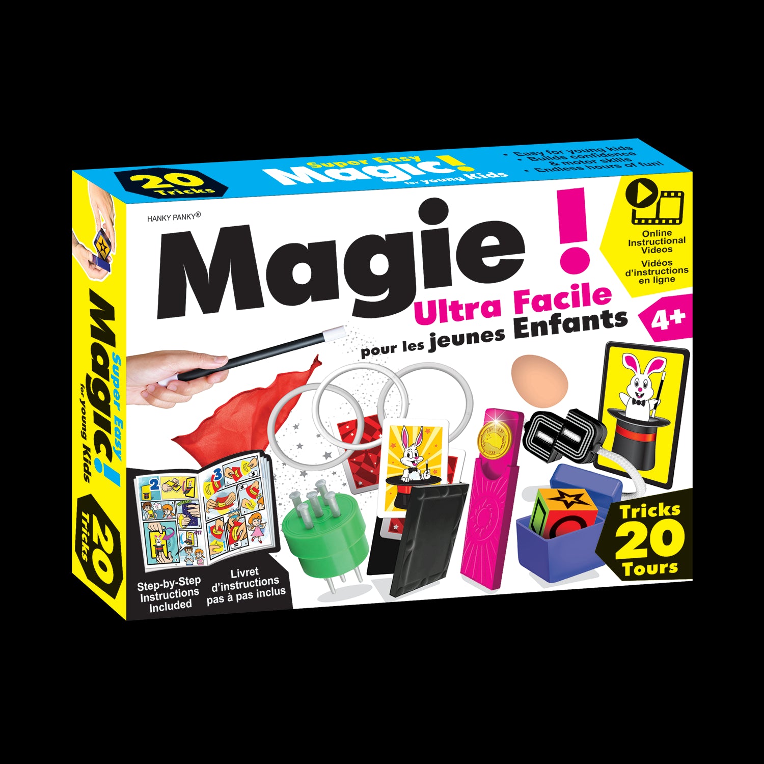 astuces magiques étonnantes ensemble jouets accessoires kits magicien  jouets fournitures tours de magie