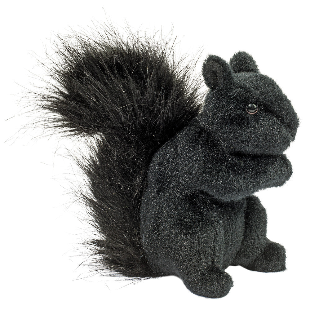 Peluche écureuil noir