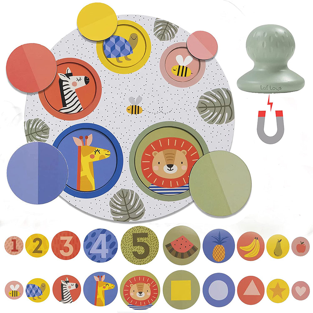 Taf Toys - Puzzle aimanté Cache-cache