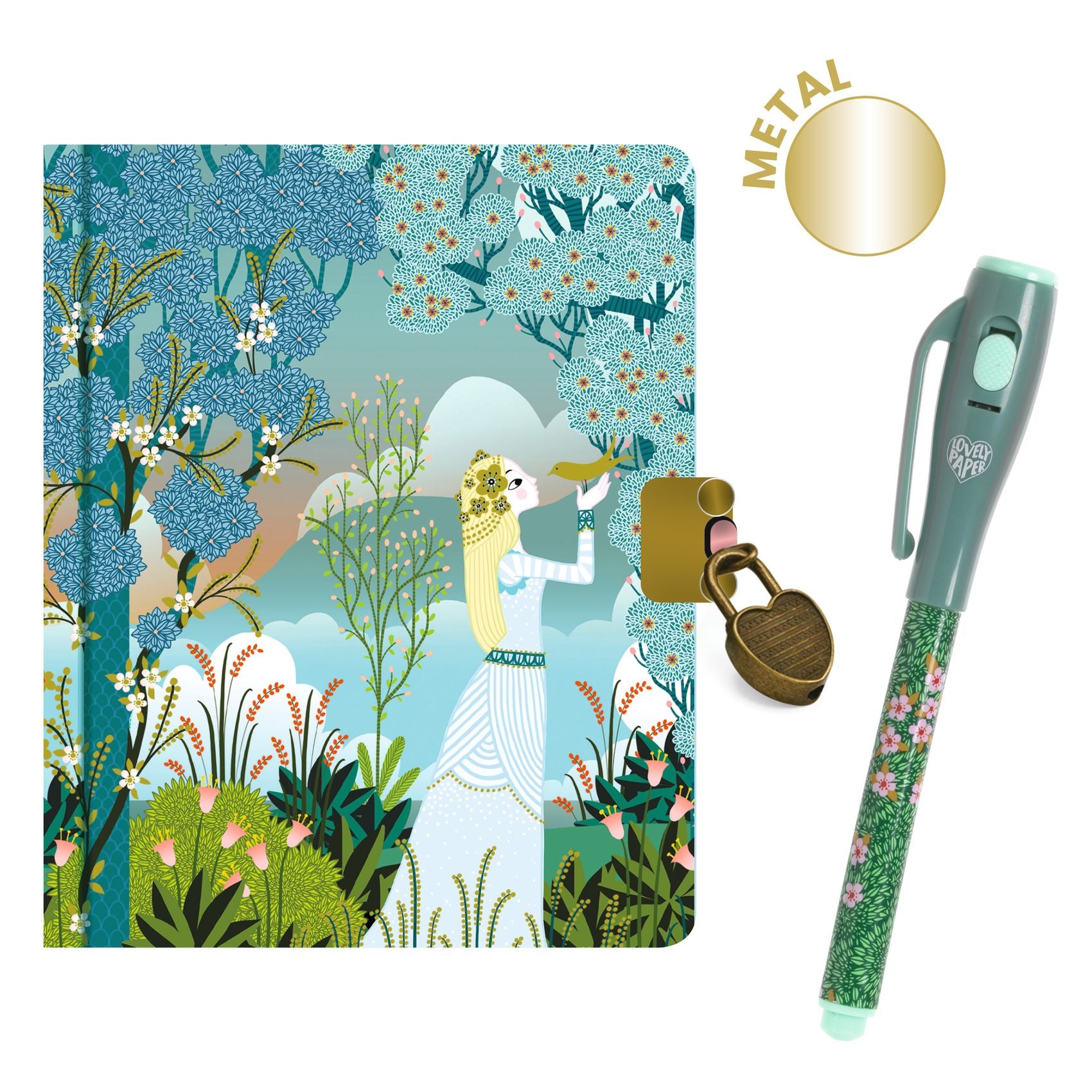 Petit carnet secret et feutre/Charlotte