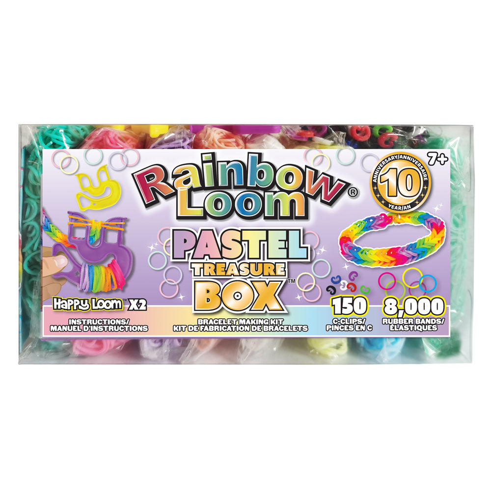 Rainbow Loom boite pastel